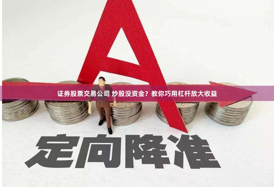 证券股票交易公司 炒股没资金？教你巧用杠杆放大收益